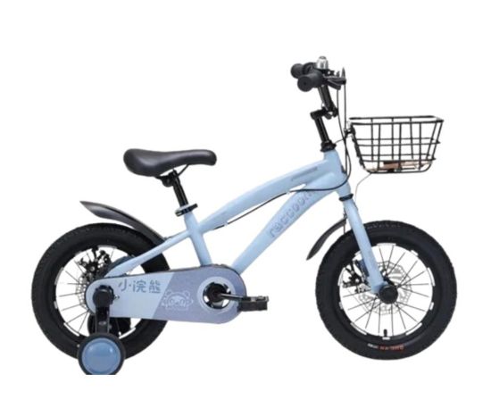 صورة دراجة راكون بسلة أمامية ودواليب مساعدة مقاس 18و16و14 كفر هواء